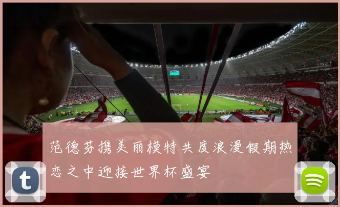 范德芬携美丽模特共度浪漫假期热恋之中迎接世界杯盛宴